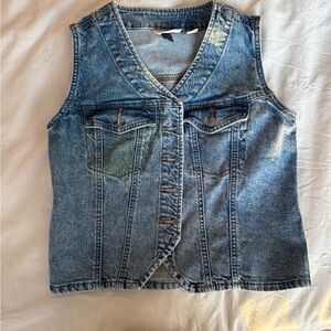 Universal Thread Blue Denim Vest
